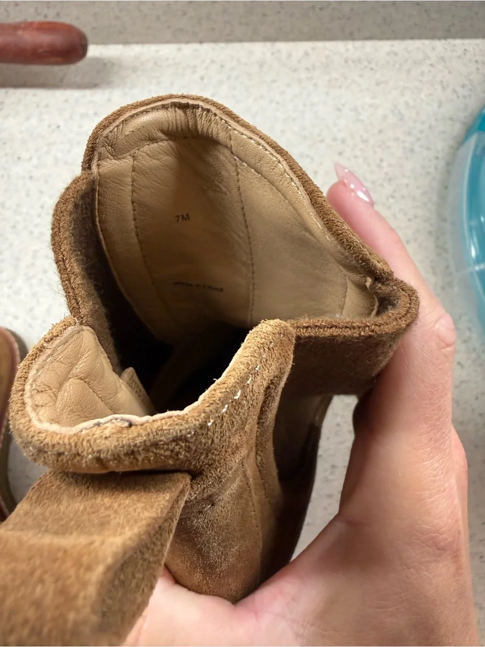 Veronica Beard suede wedge
